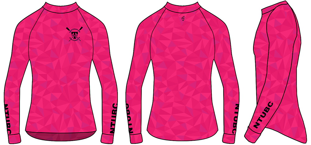 Pink Pattern - Custom Performance Tee LS