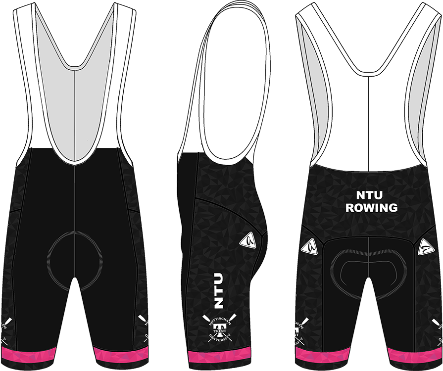 Pink Stripe - Custom Elite Cycling Bib Shorts