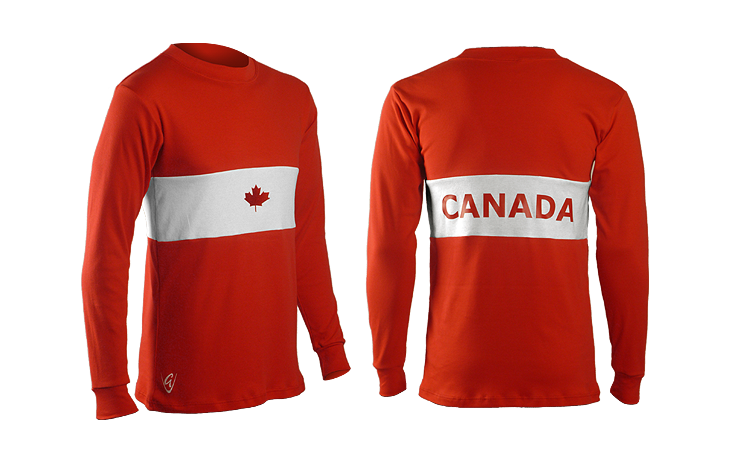 Canada Retro Cotton Long Sleeved Tee