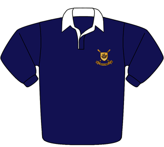 Navy - Classic Rugby Shirt