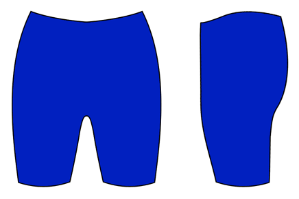 Blue - Custom Shorts