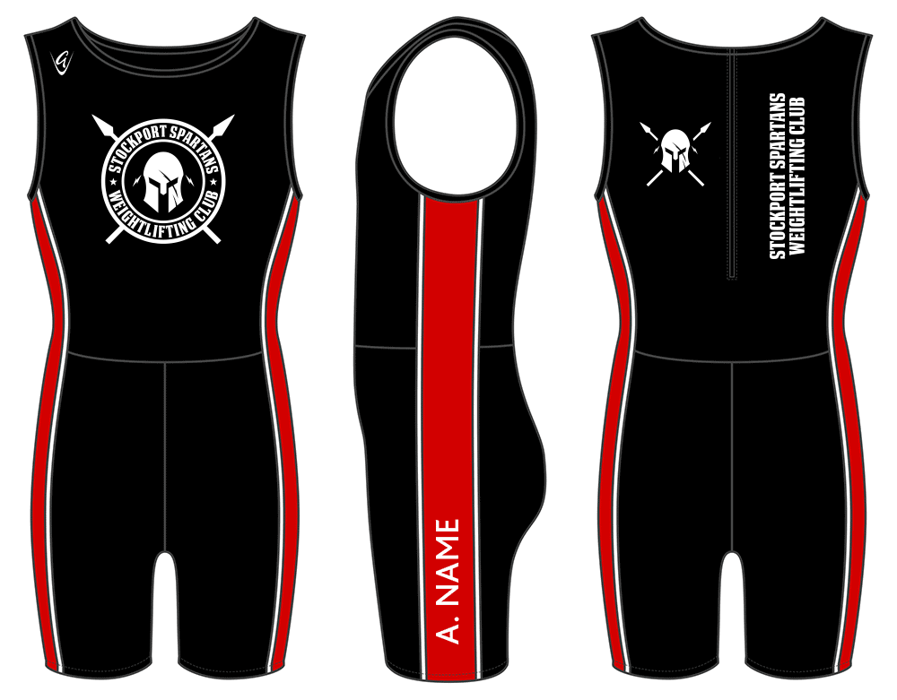 Weightlifting Singlet - Custom Weightlifting Suit