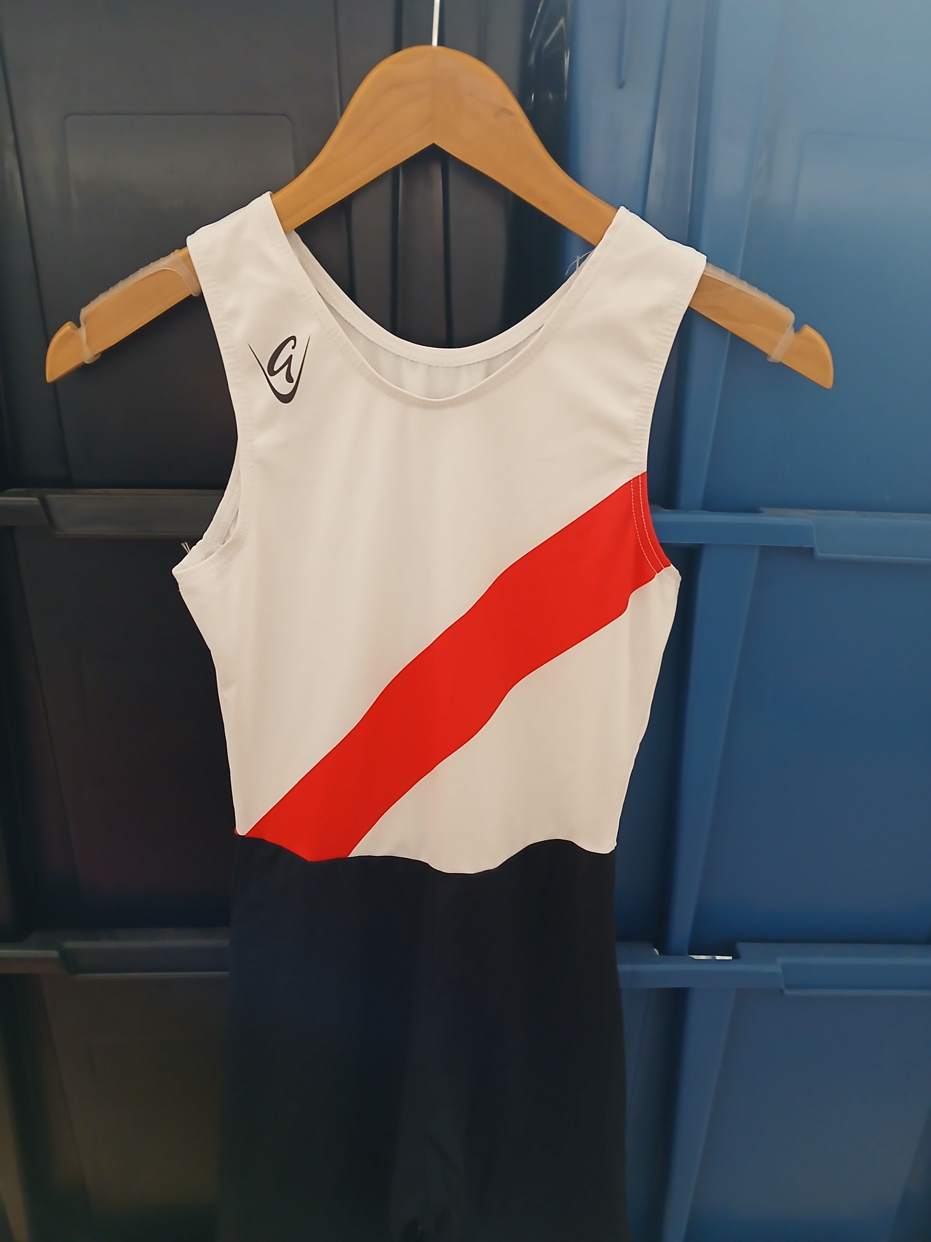 Clearance White with Red Stripe AIO - Women's XS