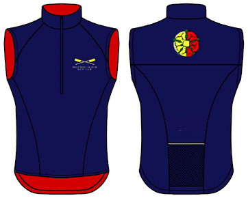 with logo on the back - Custom Elite Gilet