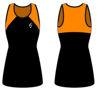  - Bella Netball Dress (Vest Back)