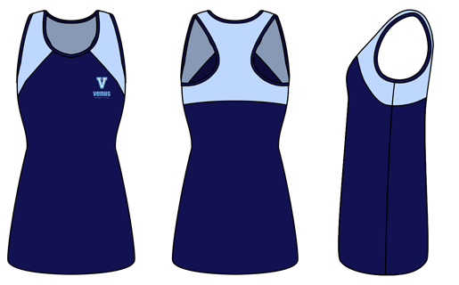  - Bella Netball Dress (Y-Back)