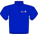  - Royal Blue - Zip Neck Fleece