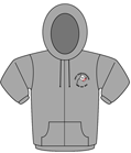 Grey - Zip Hoodie