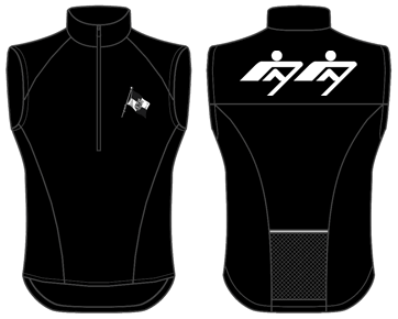 Logo on the back - Elite Gilet