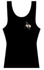 Plain black - Custom Singlet