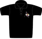  - Black - Ladies Classic Polo