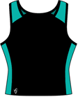  - Pro Vest Back Netball Top