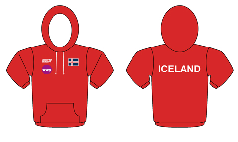 Red - Contrast Hoodie