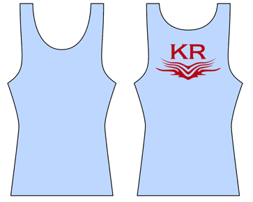 Sky Blue - Custom Singlet