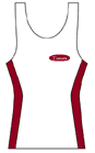  - White - Custom Singlet