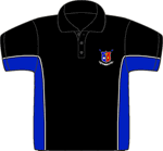  - Blue - Track Pique Polo