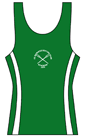 White side stripes - Custom Singlet