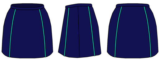  - A-Line Netball Skirt