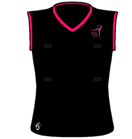  - Netball V-neck Top (Sleeveless)