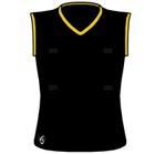  - Netball V-neck Top (Sleeveless)