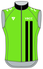 Reverse - Custom Full-Zip Cycling Gilet (fleece lining)