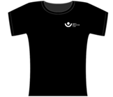  - Black  - Ladies Cotton Tee