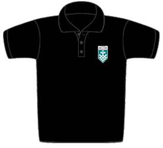 Black  - Ladies Classic Polo