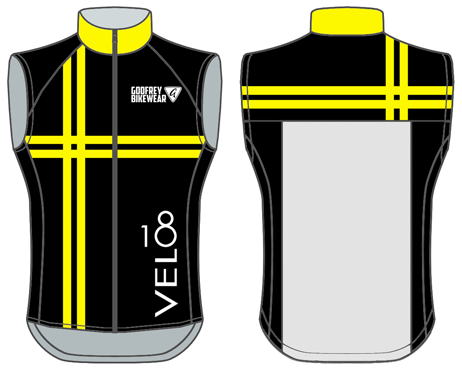  - Custom Full-Zip Cycling Gilet (Unlined)