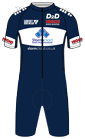  - Custom Front-Zip Cycling RaceSuit