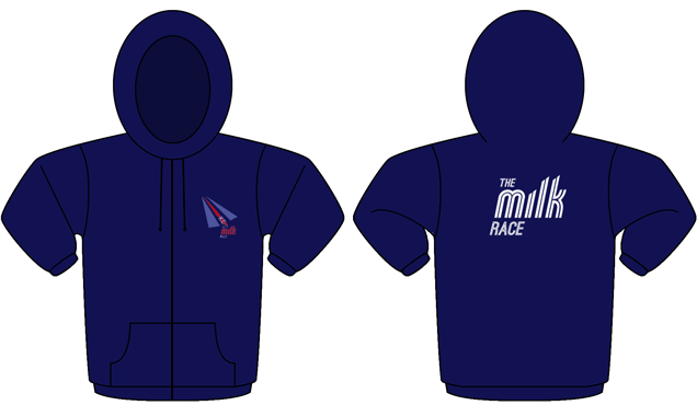 Navy - Zip Hoodie