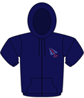 Navy - Zip Hoodie