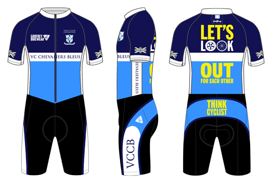  - Custom Front-Zip Cycling RaceSuit