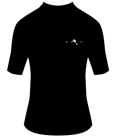 Black  - Performance Tee SS Plain