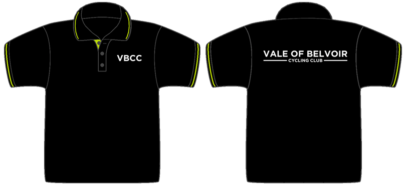 Black/Lime - Tipped Pique Polo Shirt