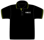 Black/Lime - Tipped Pique Polo Shirt