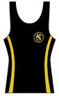  - 3 Side Stripes - Custom Racerback Singlet