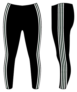 4 Stripe - Custom Leggings