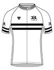  - White - Custom S/S Lightweight Full-Zip Cycling Jersey