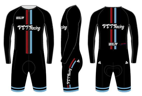  - Custom Front-Zip Cycling ChronoSuit