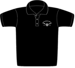  - Black - Ladies Pique Polo