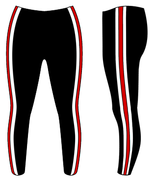 Three Stripes - Custom Leggings