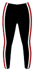 Three Stripes - Custom Leggings