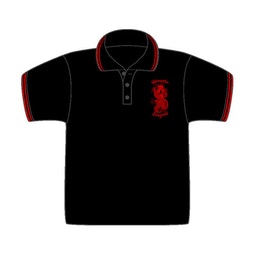  - No Back Print - Tipped Polo Shirt