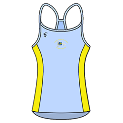  - Sky - Custom Strappy Singlet