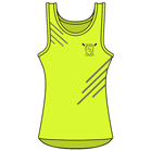  - Be Seen Singlet Stripes