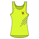  - Yellow - Be Seen Singlet Stripes