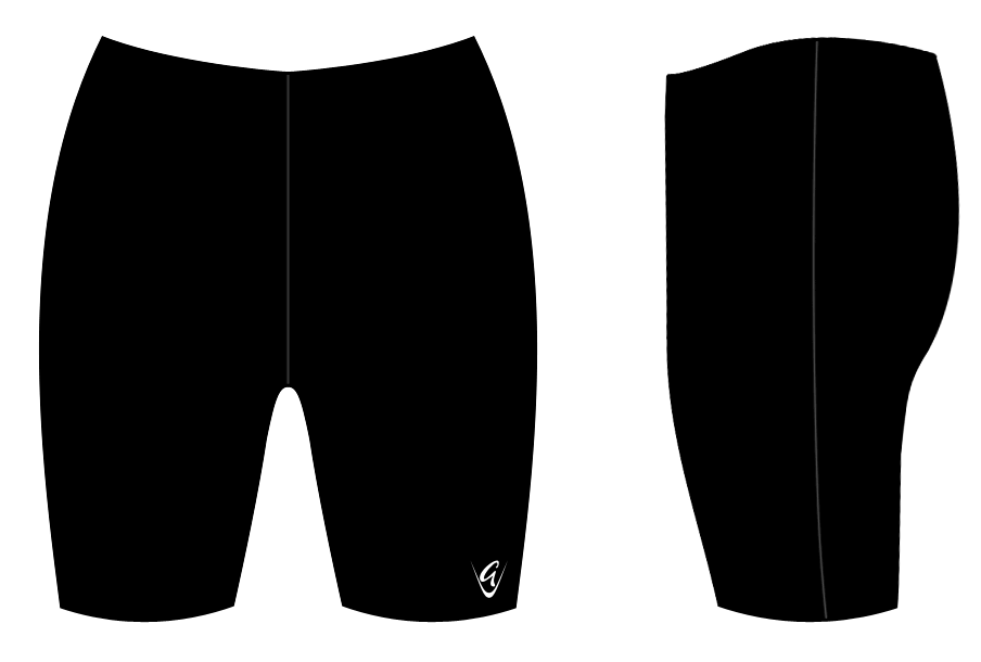 Plain Black - Custom Shorts