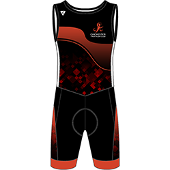  - Black Vest - Custom Triathlon Suit