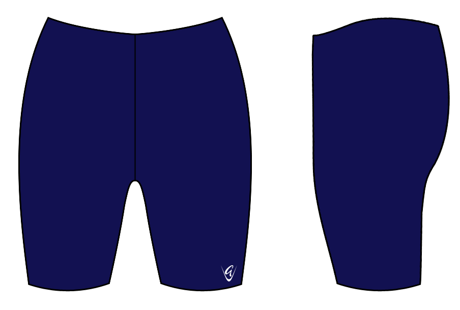 Plain Navy - Custom Shorts