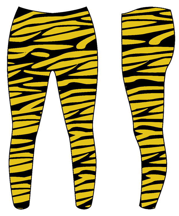 Tiger Stripe - Custom Leggings